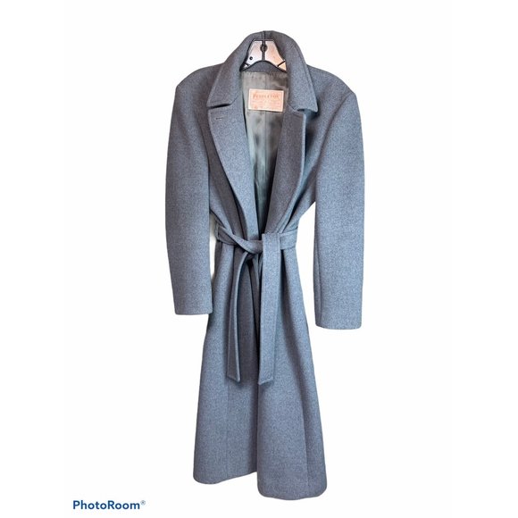 Pendleton Jackets & Blazers - Vintage Women's Grey Long Pendleton Wool Coat 10